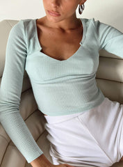 Lader Long Sleeve Top Blue