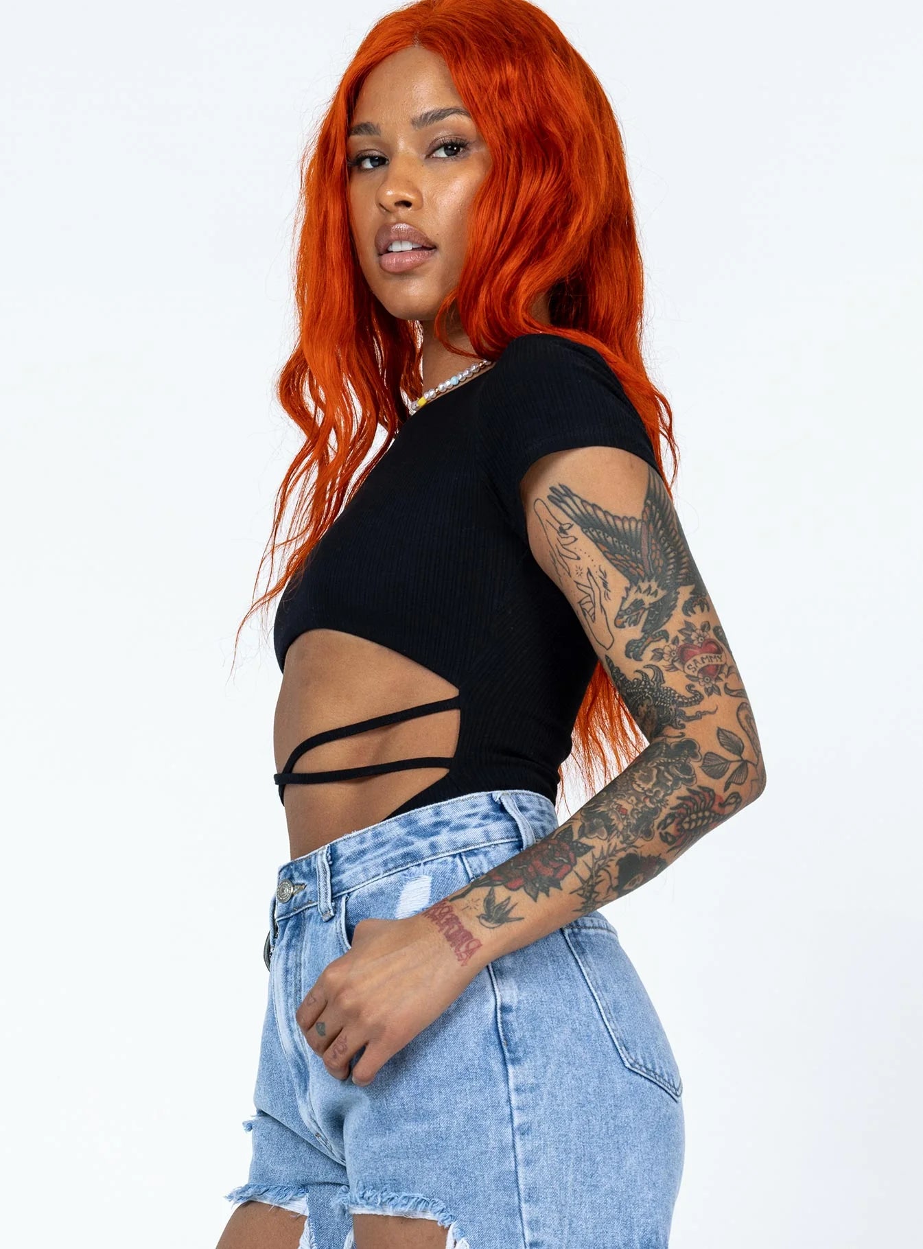 Nicola Bodysuit Black