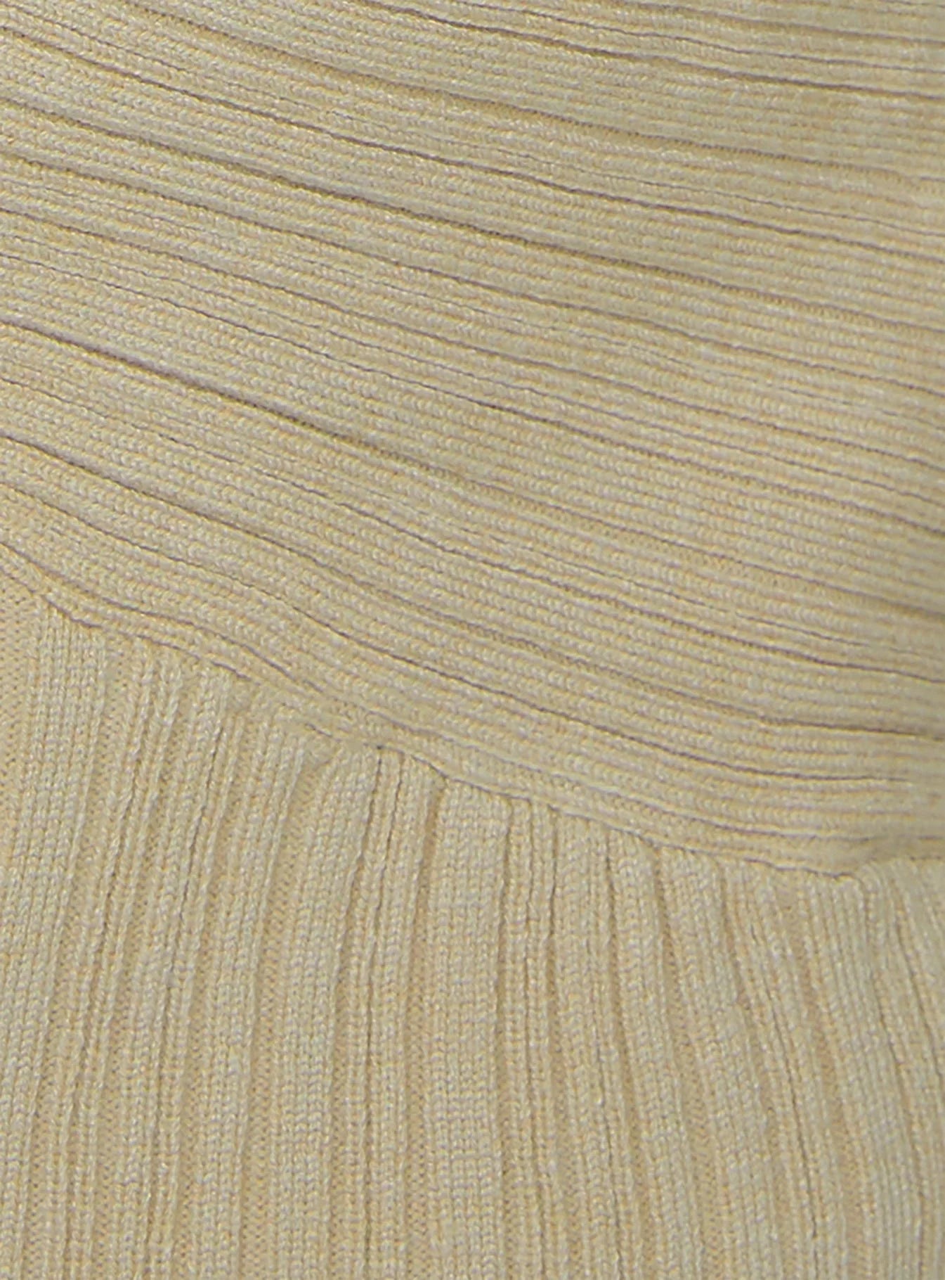 Lathan Long Sleeve Rib Top Beige