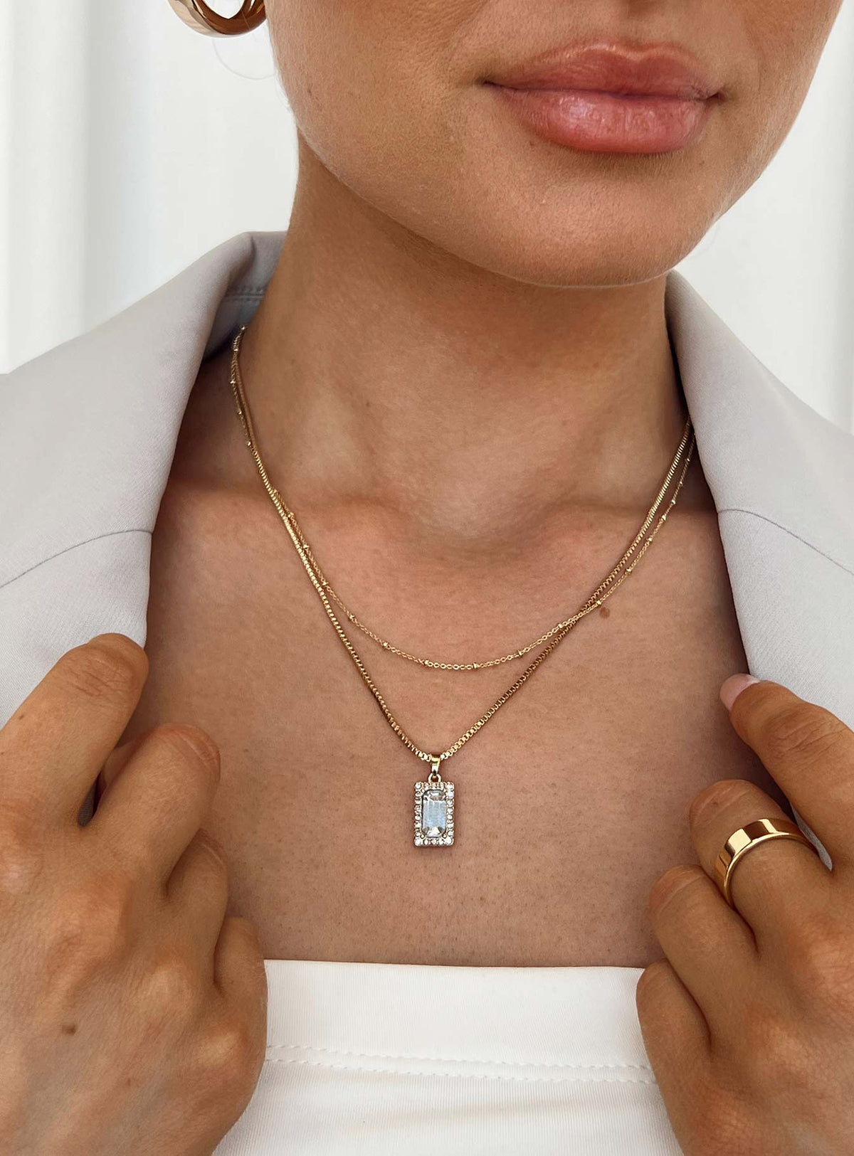 Arlow Necklace Gold