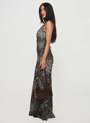 Nellie Maxi Dress Leopard