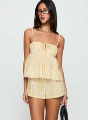 Solaris Cotton Relaxed Set Yellow