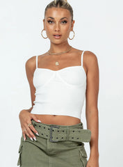 Shaila Top White