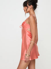 Monument Mini Dress Pink