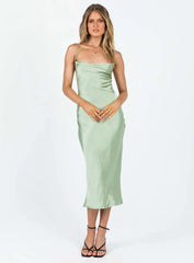 Fallyn Midi Dress Green