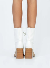 Raffety Boots White