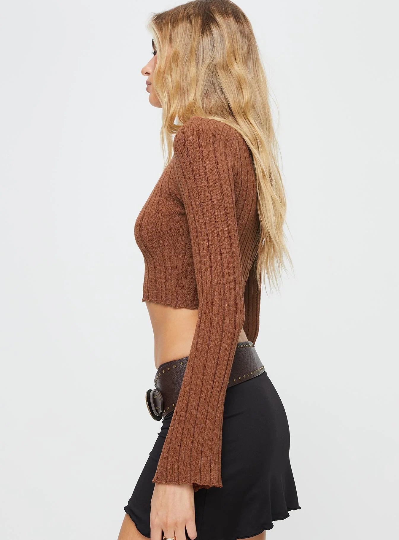 Santorini Knit Top Rust