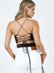 Karlah Bodysuit Black