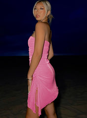 Donelli Mini Dress Pink Lower Impact