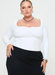 Selenie Long Sleeve Top Ice Curve
