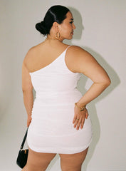 Jocasta Mini Dress White Curve