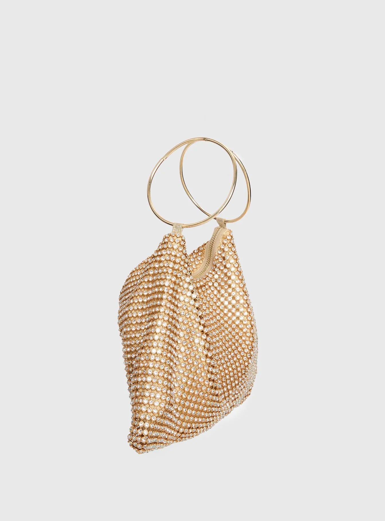 Lavish Living Sequin Bag Gold