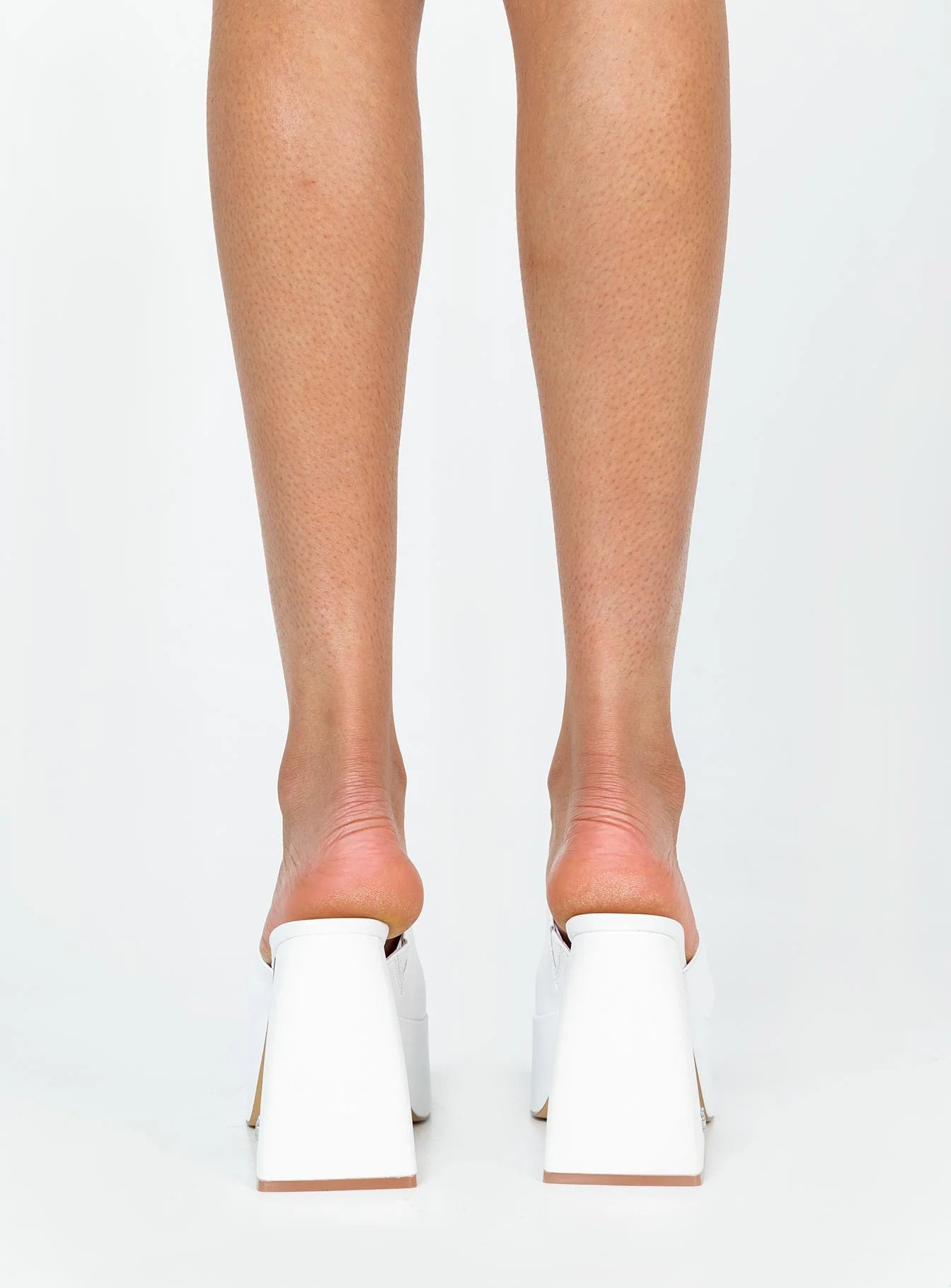 Windsor Smith Highrise Platform Heel White