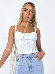 Made With Love Corset White