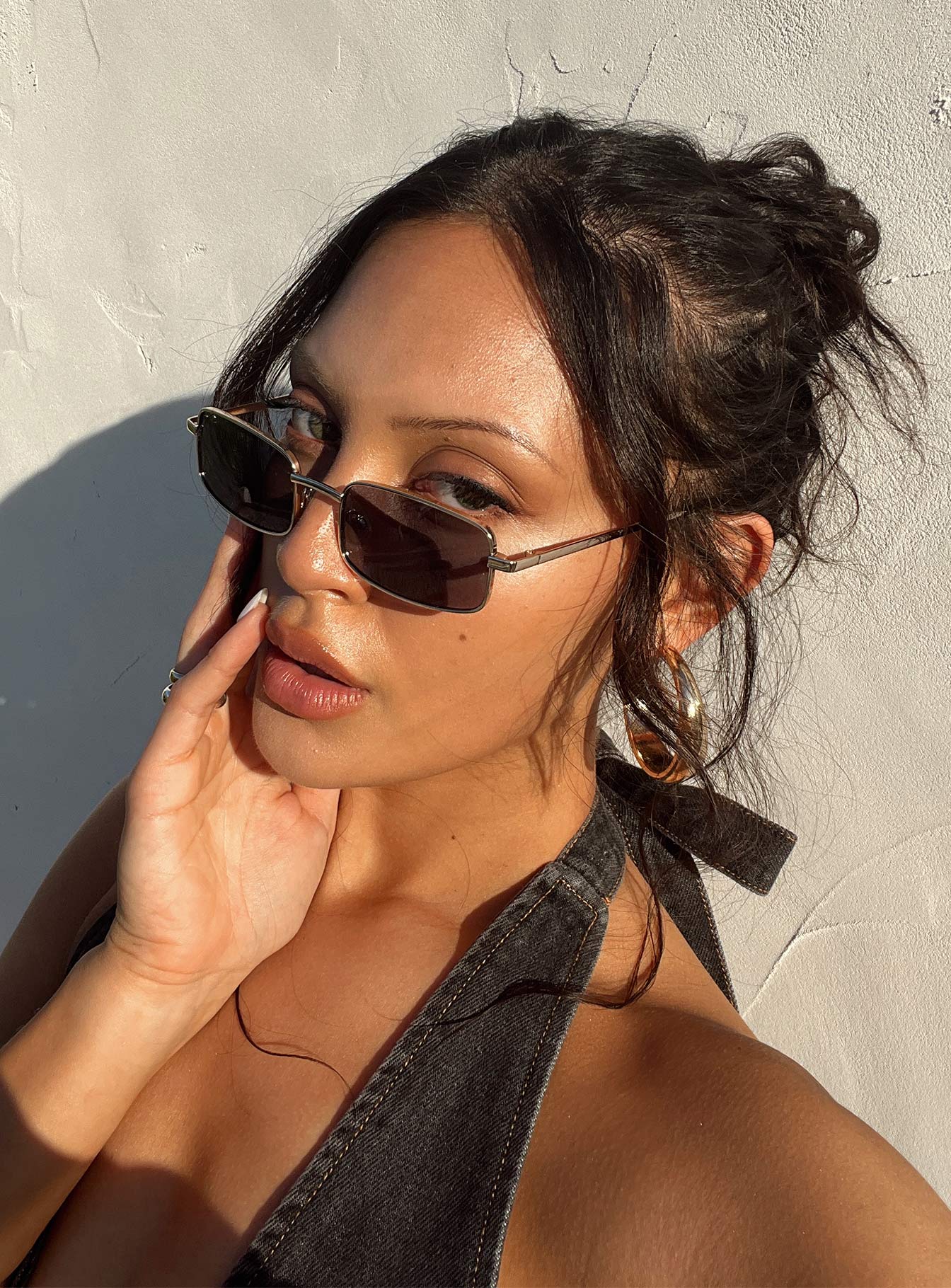 Inglewood Sunglasses Black/ Gold
