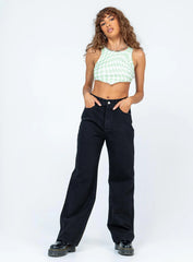 Cordeaux Top Green / White