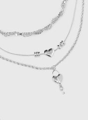In The Moonlight Necklace Silver