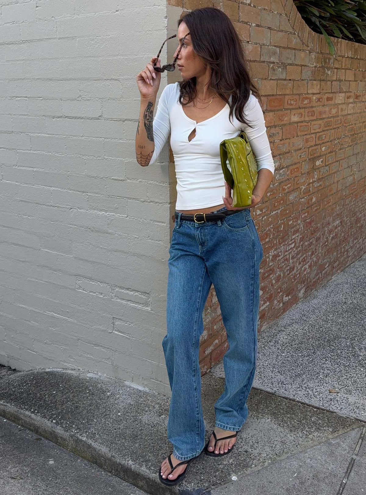 Better Half Low Rise Jeans Horizon Blue