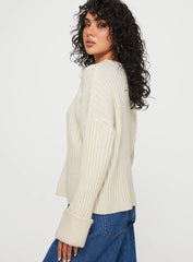 Chrishelle Sweater Cream