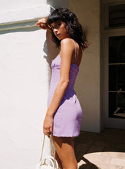 Unforgettable Mini Dress Purple