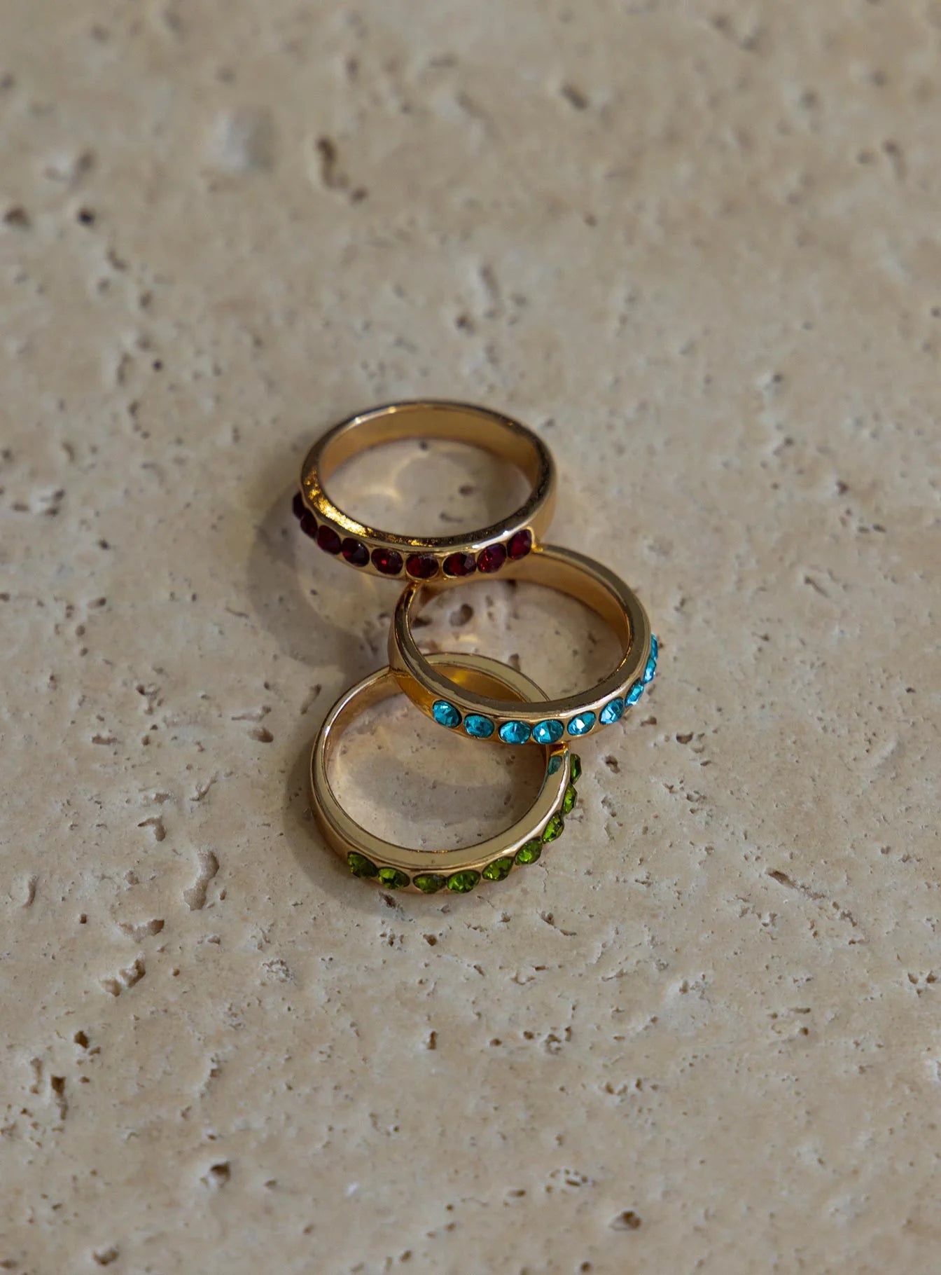 Brianne Ring Pack Gold / Multi