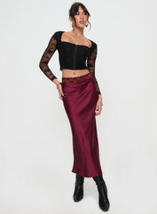 Lilting Long Sleeve Top Black
