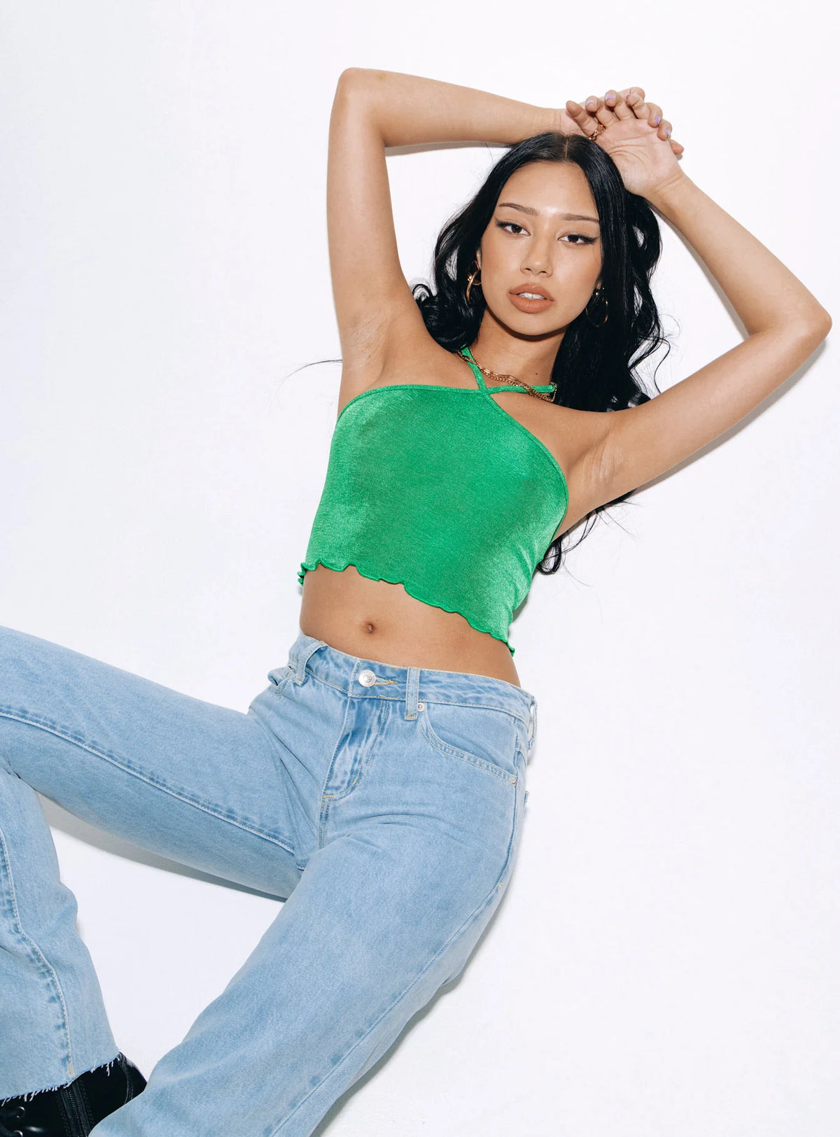 Sylvester Top Green
