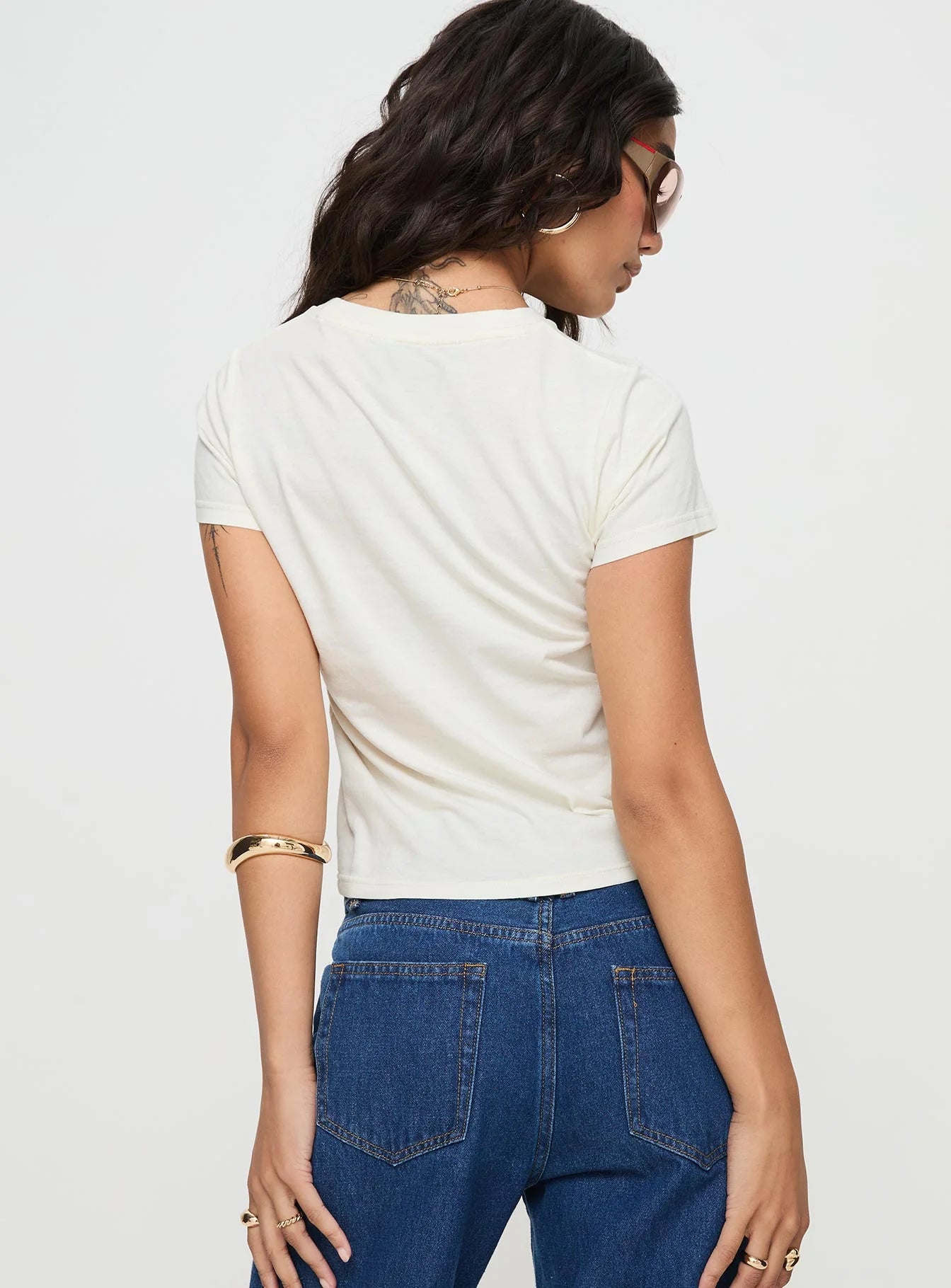 Cherry Cocktails Tee Cream