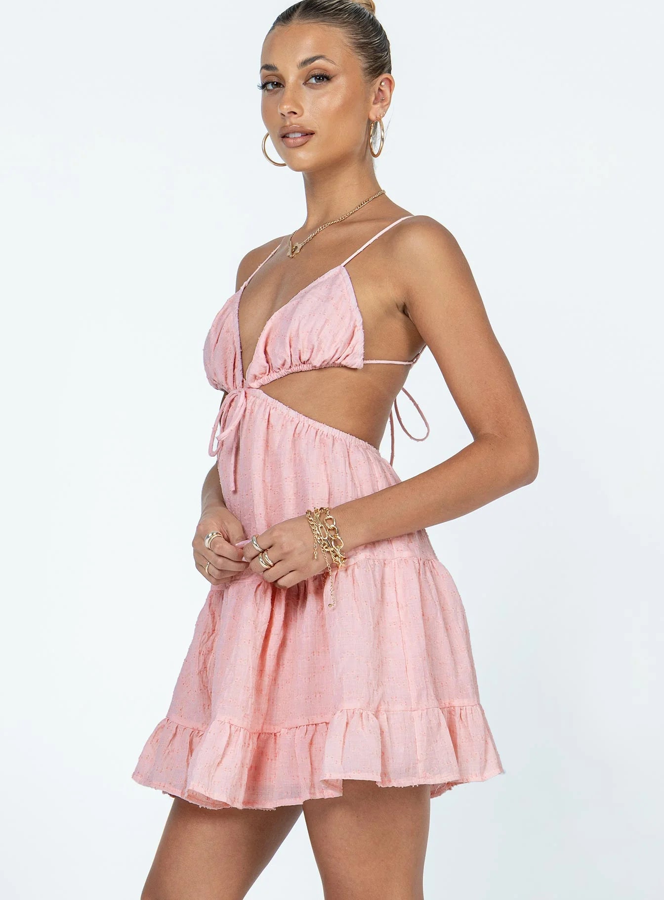 Liloh Mini Dress Pink