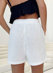Whiston Shorts White