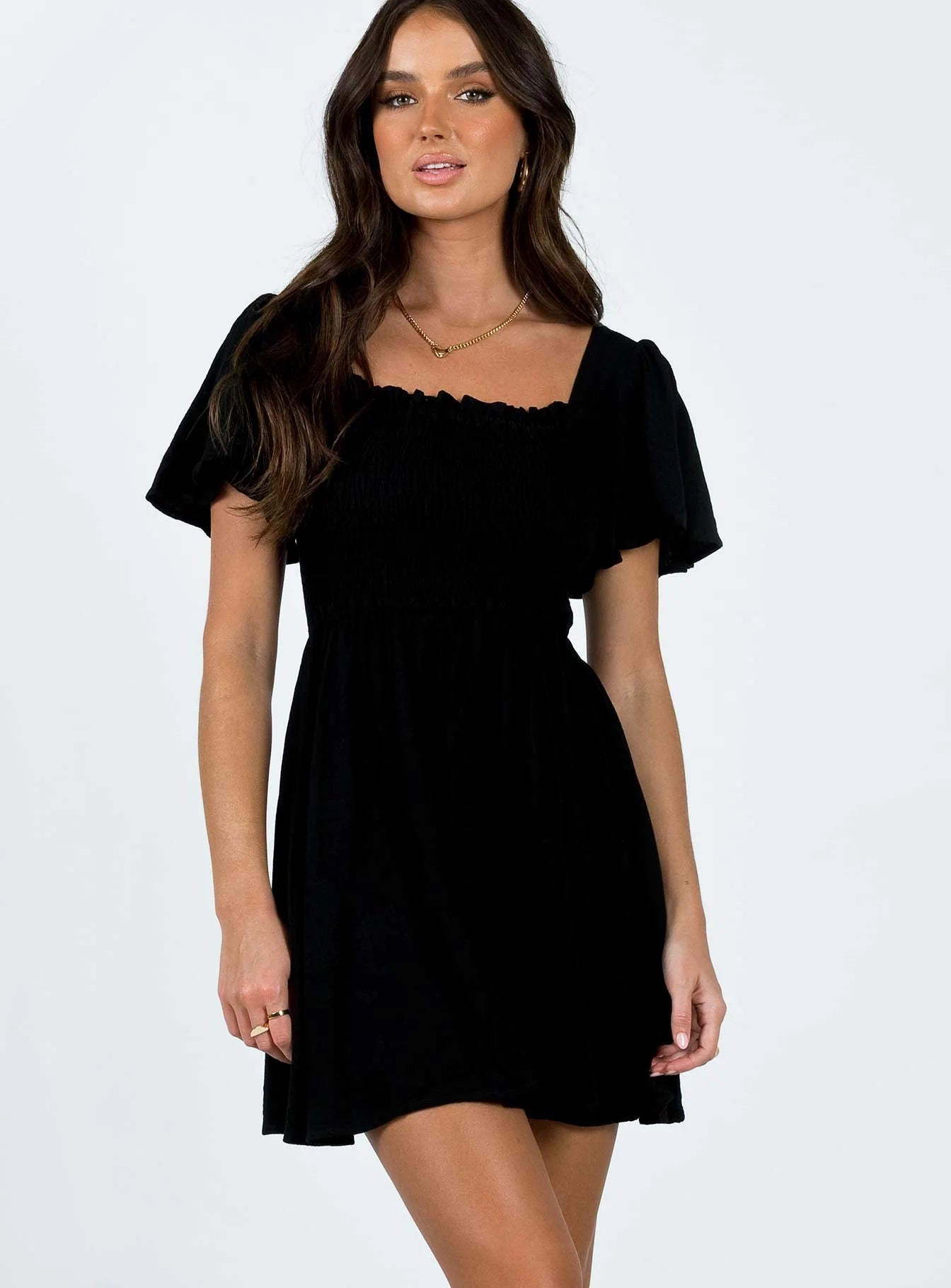Imagine Mini Dress Black