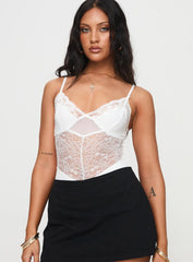 Verbena Bodysuit White