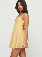 Mcbeath Mini Dress Yellow