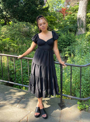 Danny Midi Dress Black