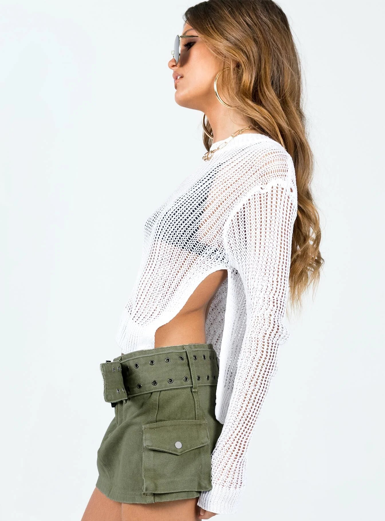 Indianna Sweater White