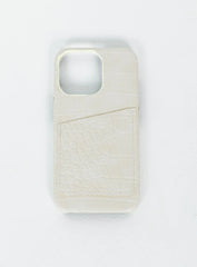 Emilio iPhone Case Cream