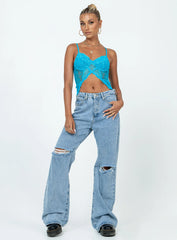 Rylie Top Blue