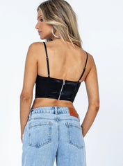 Banksia Top Black