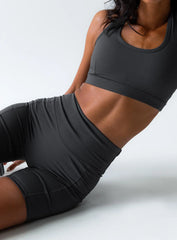 Conquer Activewear Shorts Grey