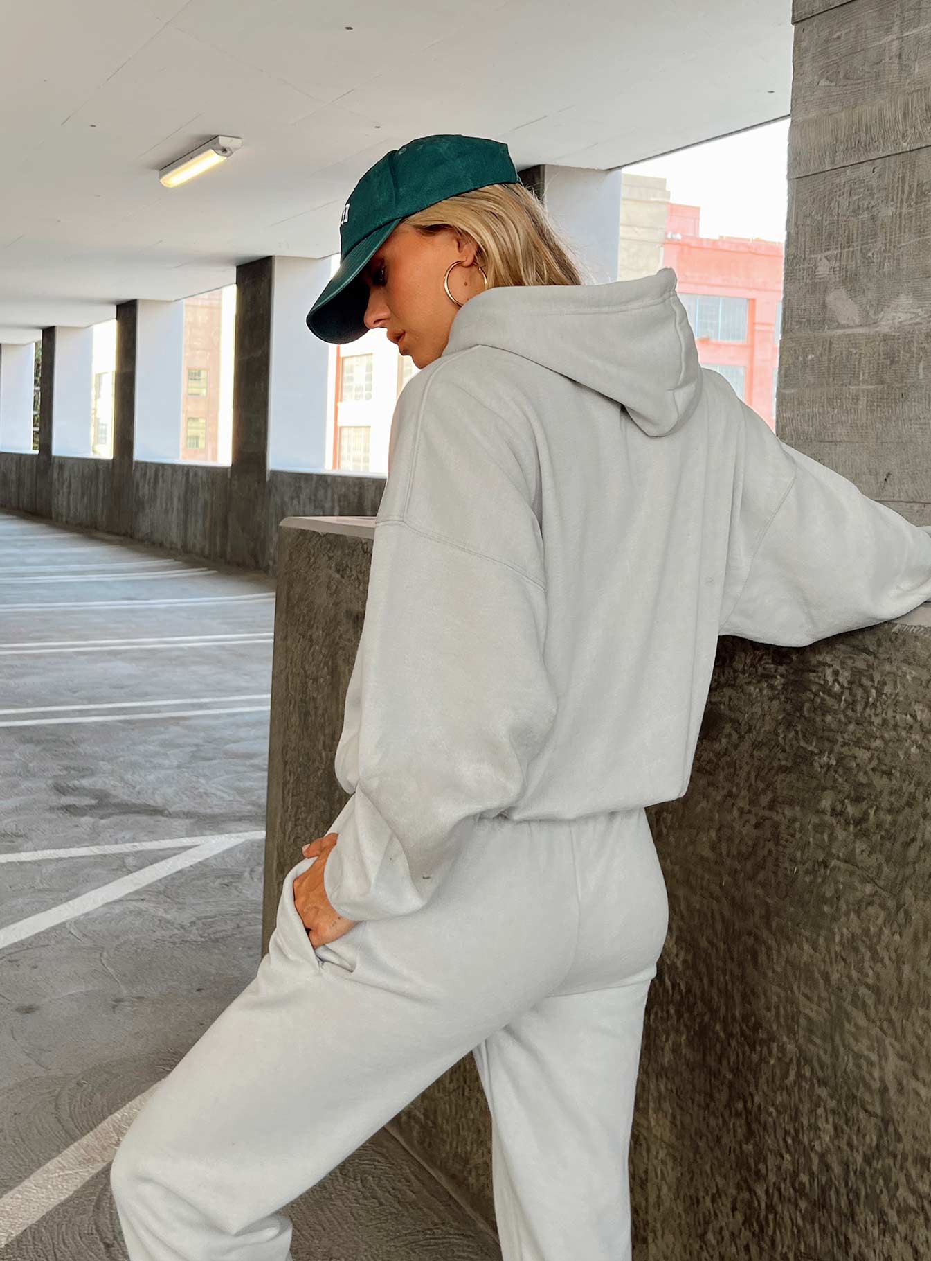 Voce Hoodie Grey