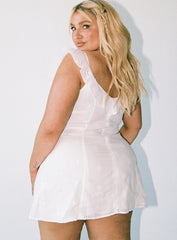 Besiana Mini Dress White Curve