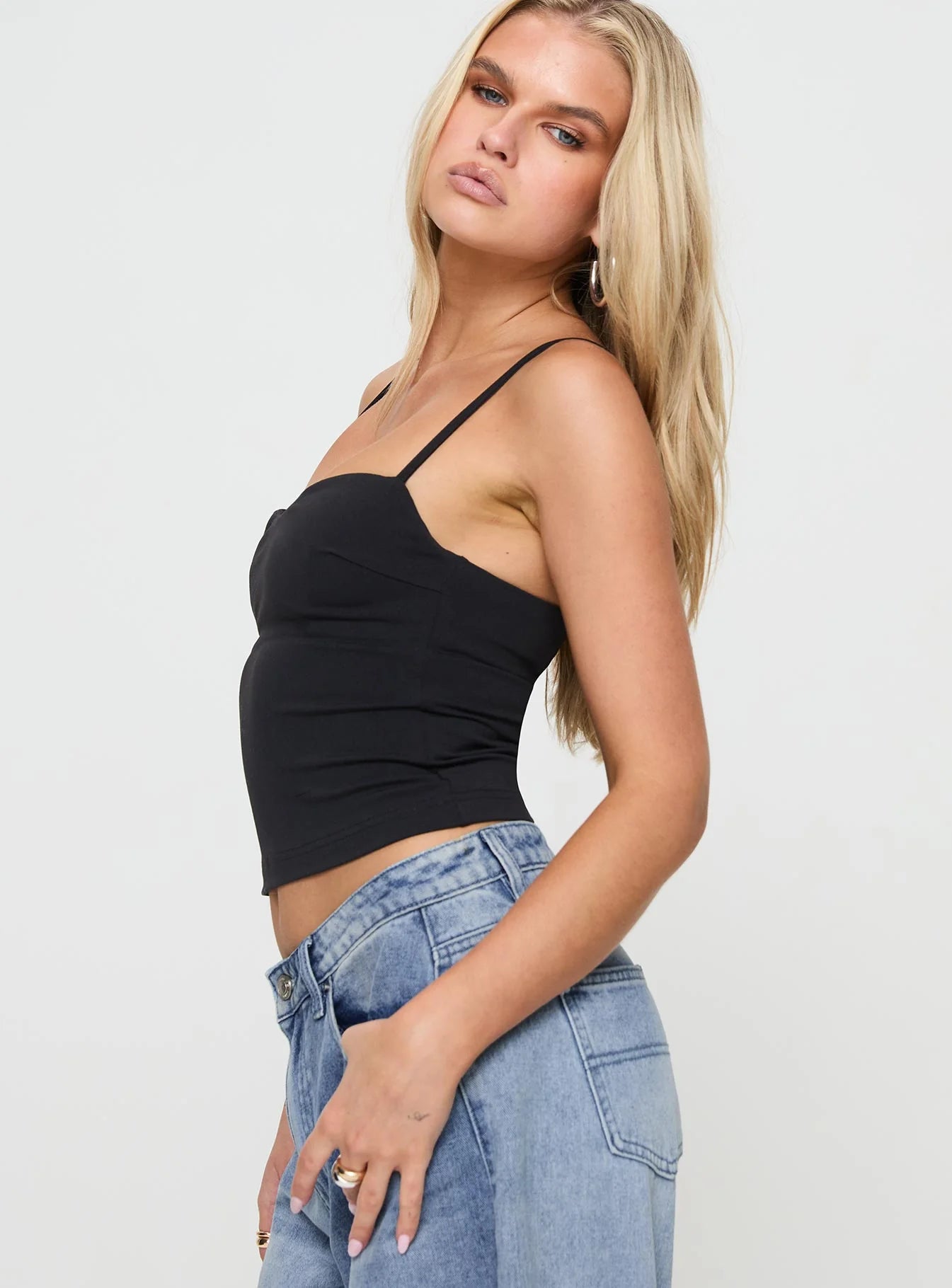 Evanda Top Black