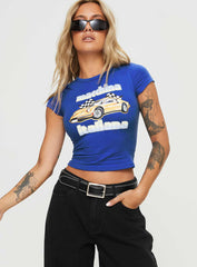 Machina Tee Blue