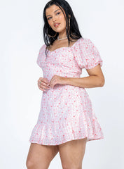 Storm Mini Dress Pink
