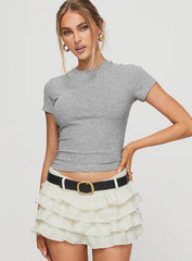 Silvie Top Grey