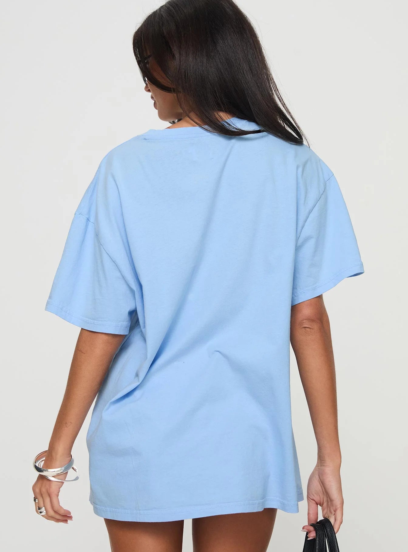 Races 1996 Oversized Tee Blue