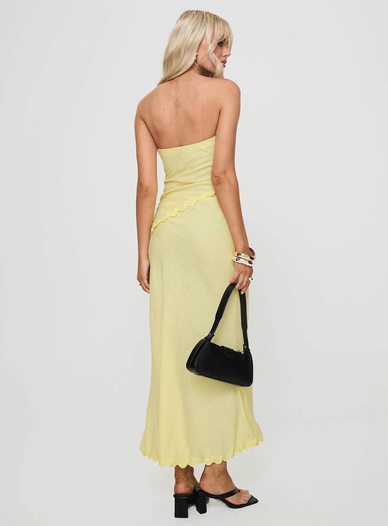 Silvershore Maxi Skirt Yellow