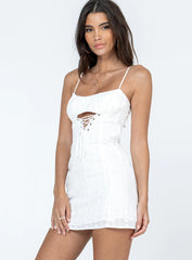 Arison Mini Dress White