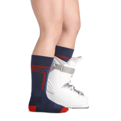 Kids T-Bar Over-the-Calf Midweight Ski & Snowboard Socks