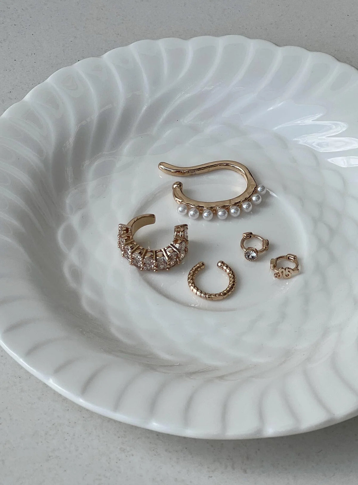 Maher Earring Pack Gold